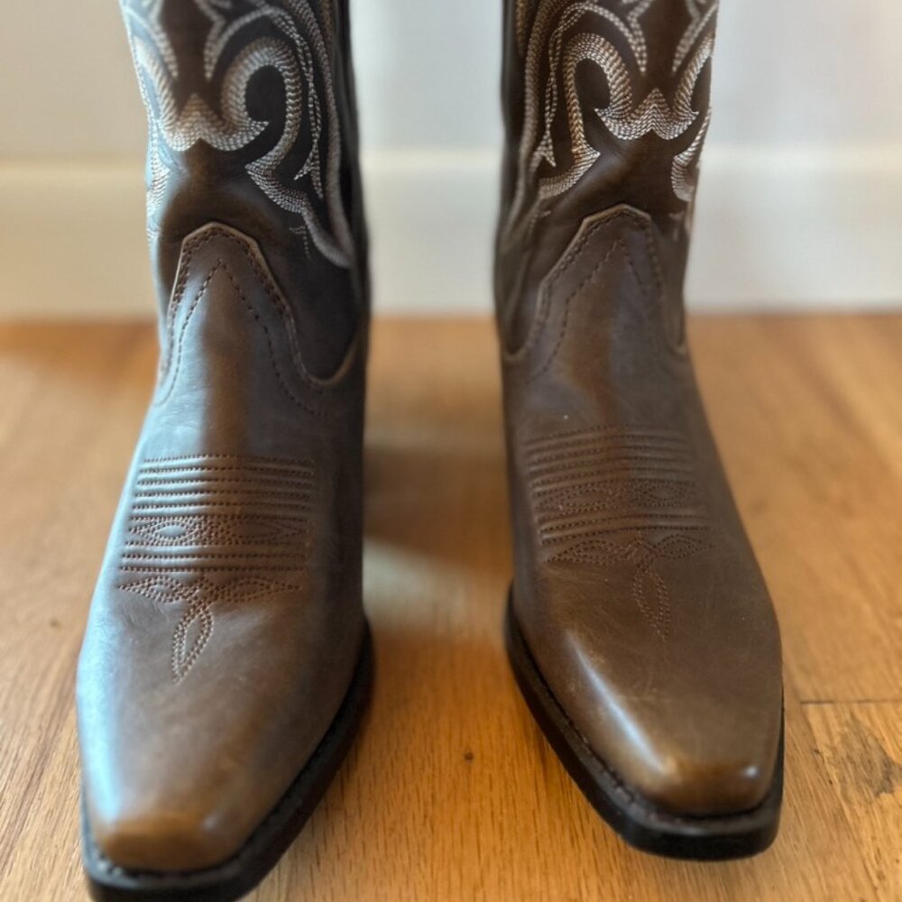 NEW w/Tags Crush‎ by Durango Women's Milk Chocolate Western Boot $65 Size 6.5 - Picture 6 of 14